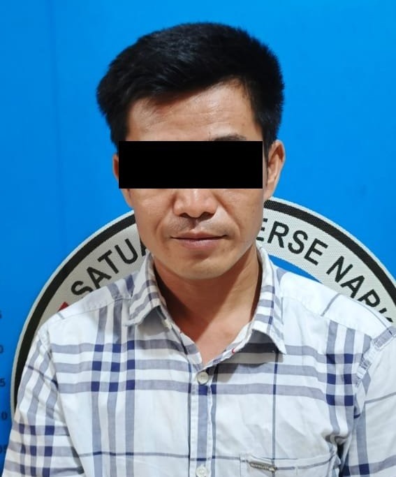 Kedapatan Miliki Sabu, Pria ini Diringkus Sat Res Narkoba Polres Lampung Tengah